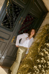 Springfield Pantal&oacute;n cargo algod&oacute;n kaki