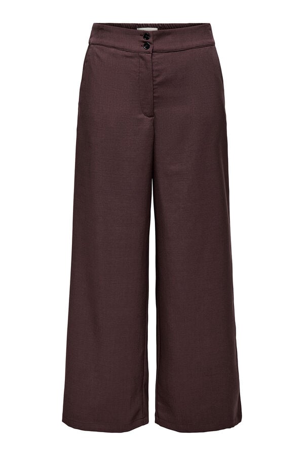 JDY Cal&ccedil;a largas e esvoa&ccedil;antes vermelho