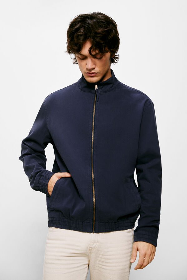 Springfield Blus&atilde;o leve lavado azul