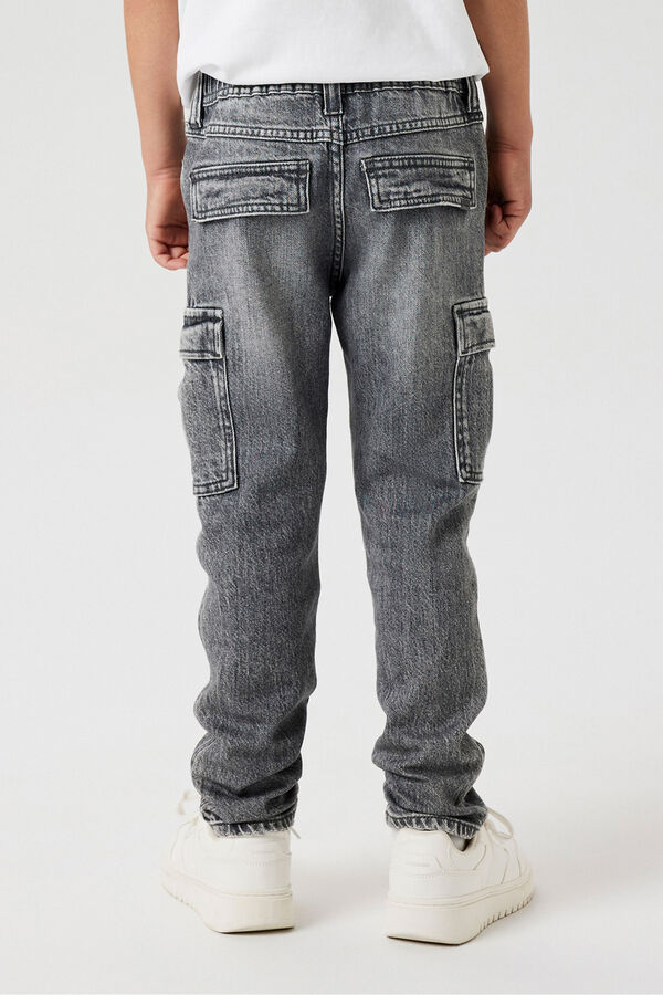 Name It Cowboy de carga para menino cinzento