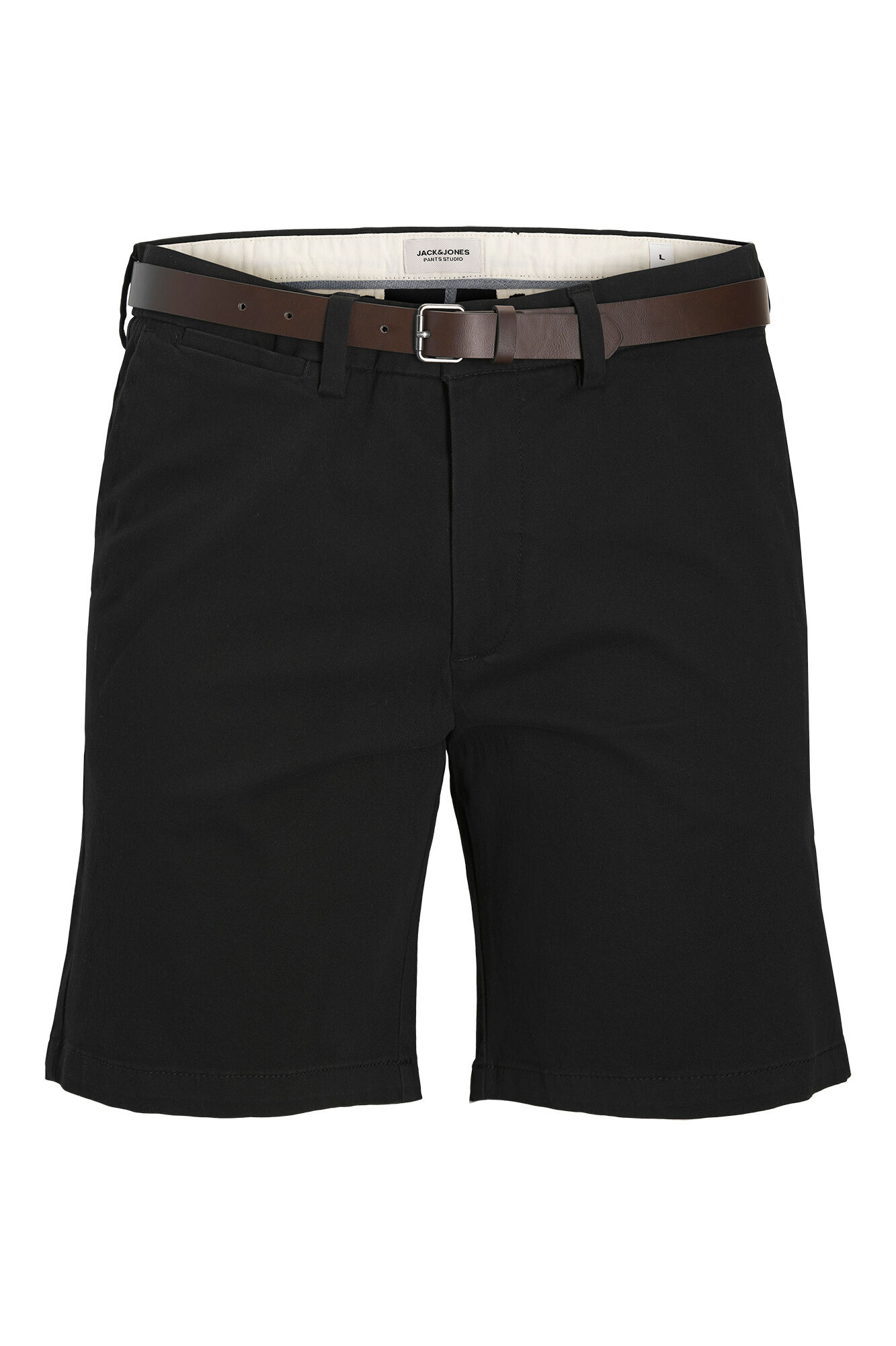 Jack & Jones PLUS Bermudas chino con cintur&oacute;n