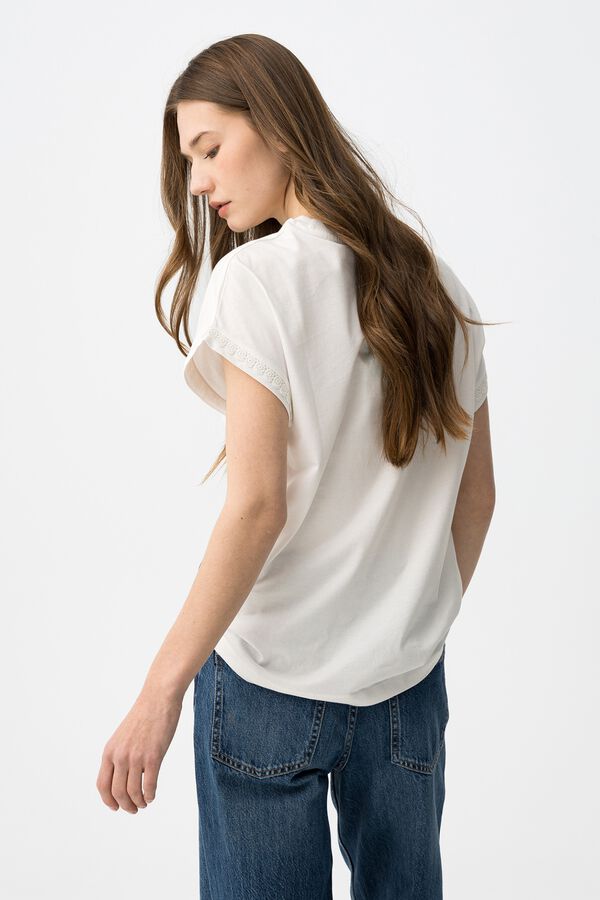 Tiffosi Camiseta Paisley marfil