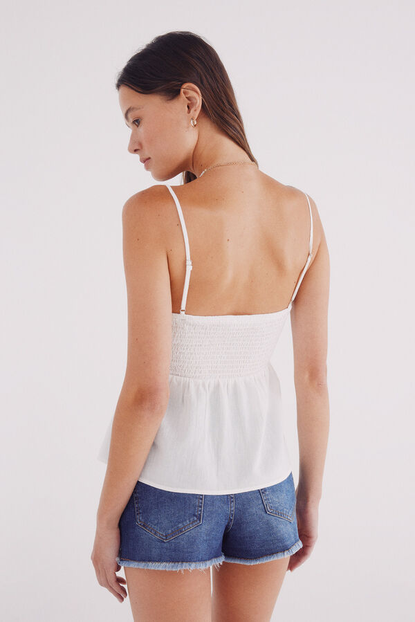 Springfield Top espejos marfil