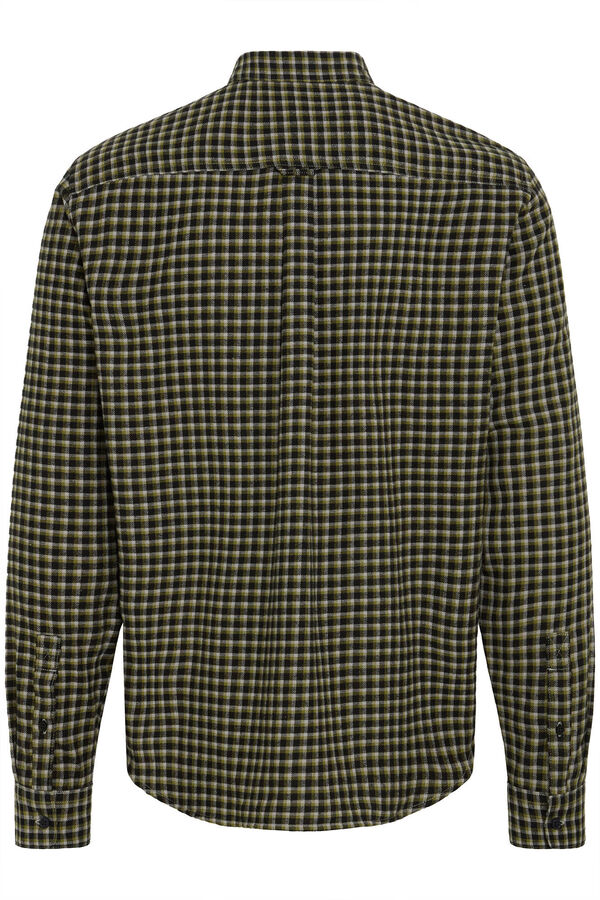 Blend Camisa de cuadros estampado