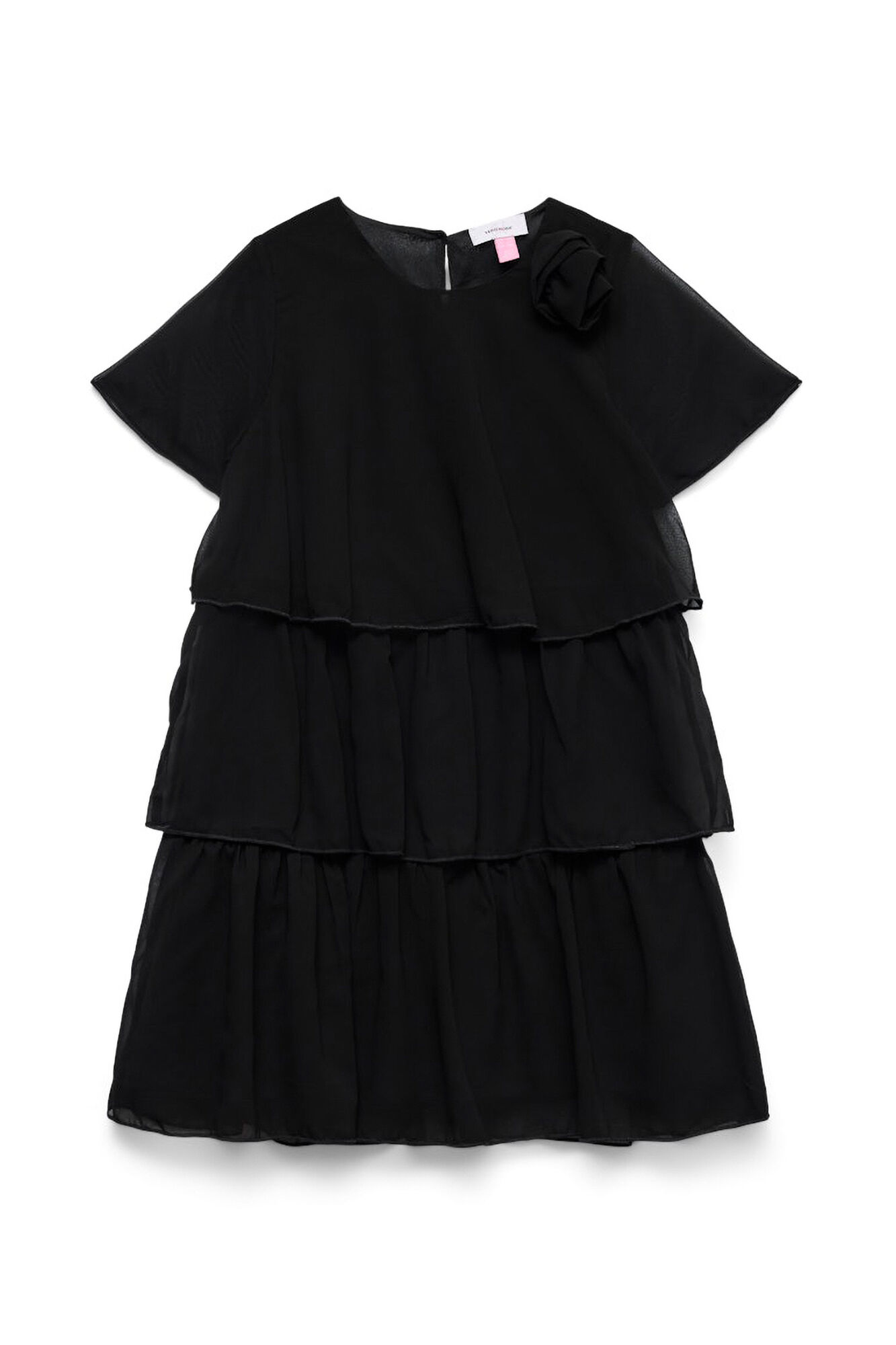 Vero Moda Girl Vestido corte volantes