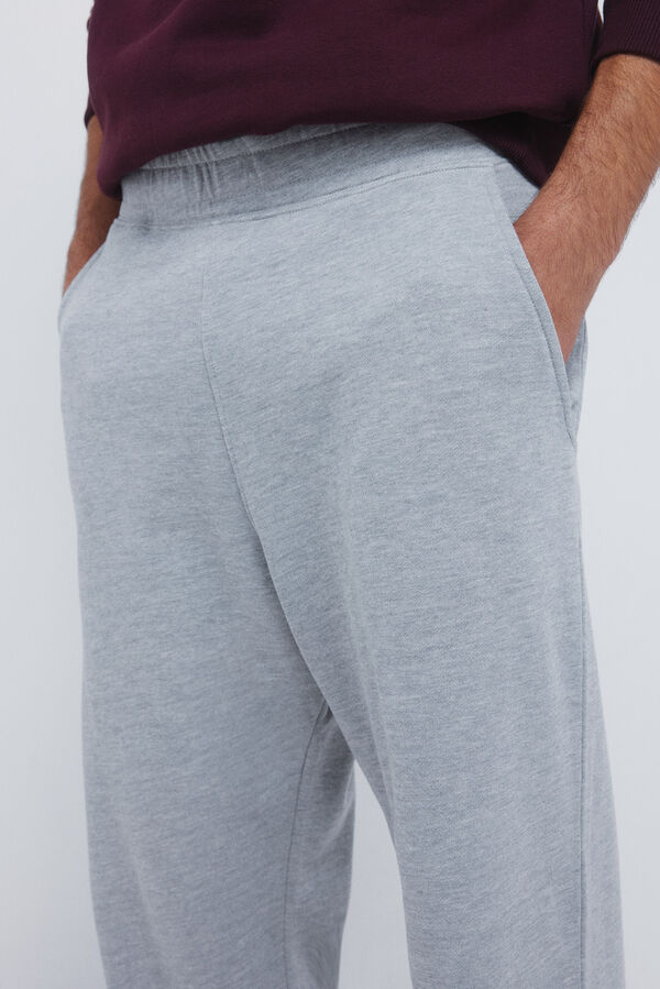 Springfield Pantal&oacute;n chandal ancho gris
