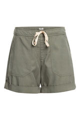 Roxy Short casual con cintura el&aacute;stica para Mujer verde