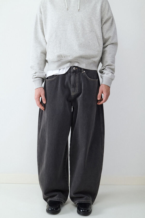Balmohk Jeans balloon negro