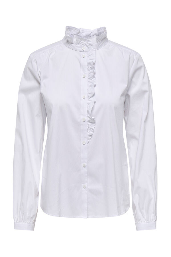 JDY Camisa de manga comprida branco