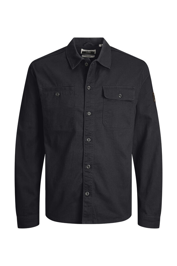 Jack & Jones Sobrecamisa informal negro