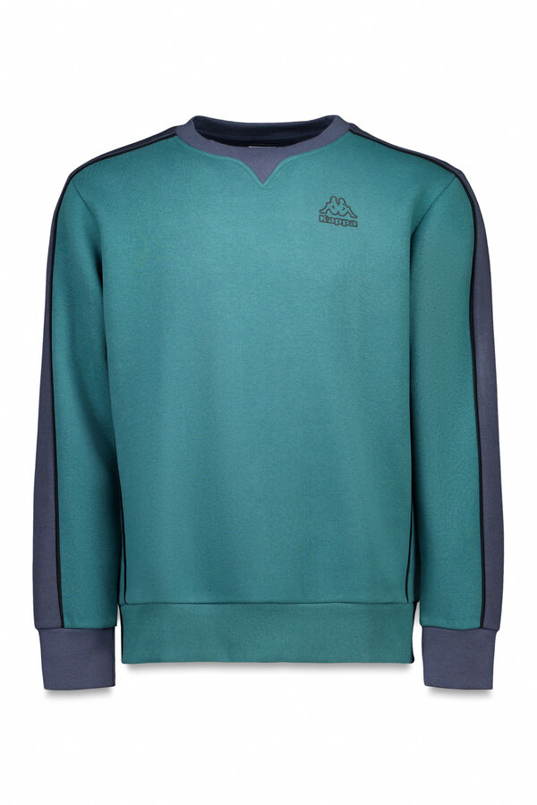 Kappa Sudadera cuello redondo hombre verde