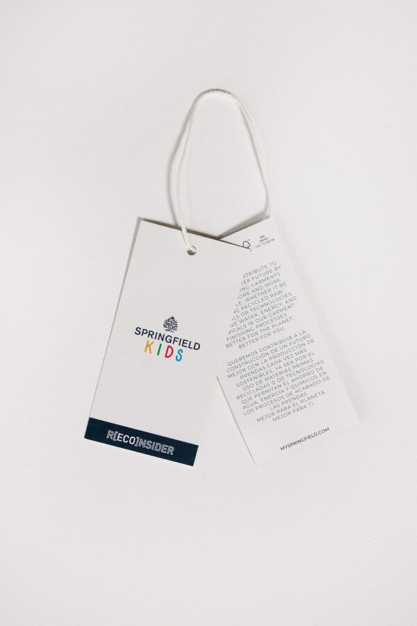 Springfield Kids Camisola rendilhada para menina cru