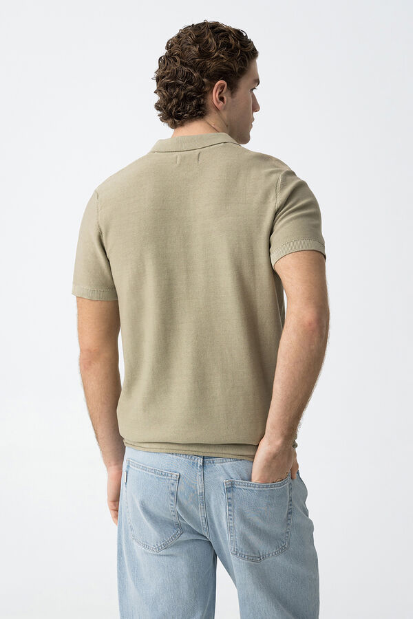 Tiffosi Polo básico bege