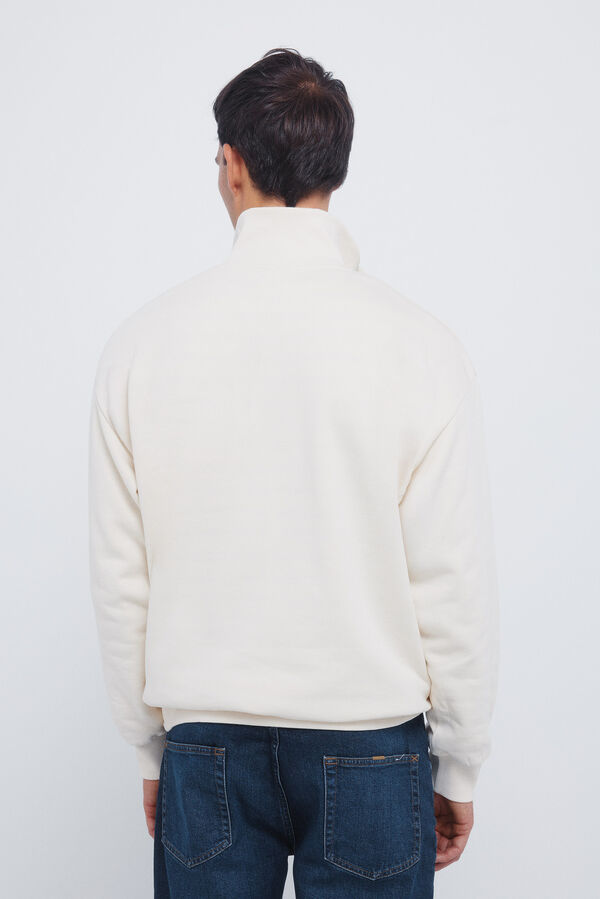 Springfield Sudadera strike 3 blanco