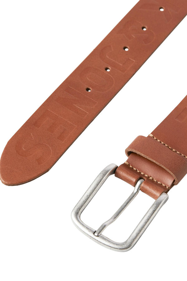 Jack & Jones Cintur&oacute;n de piel nude