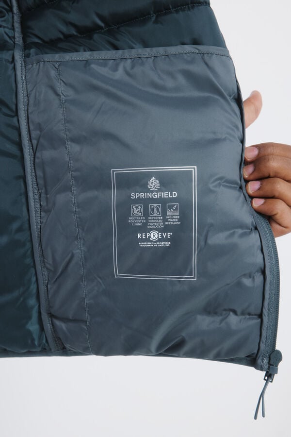 Springfield Chaqueta acolchada verde
