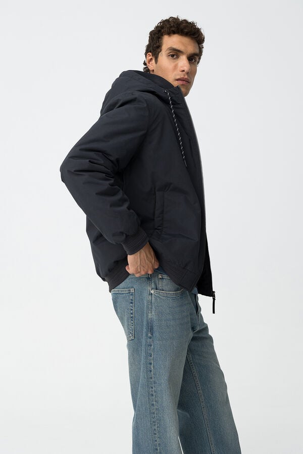 Tiffosi Abrigo Acolchado Resistente al Agua azul