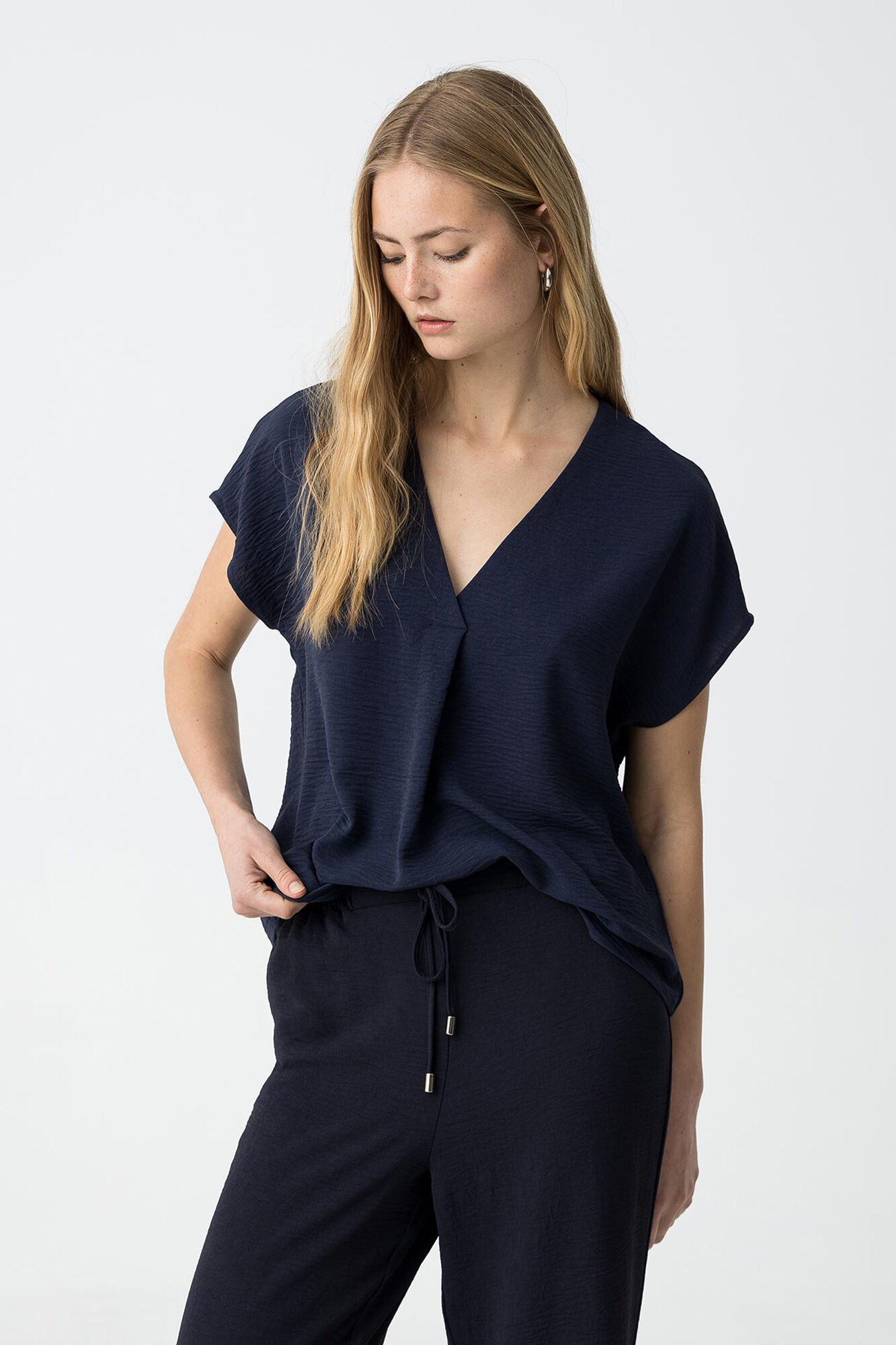 Tiffosi Blusa Satinada