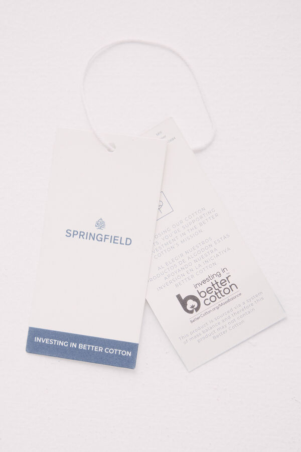 Springfield Shorts calças chino com cinto  verde