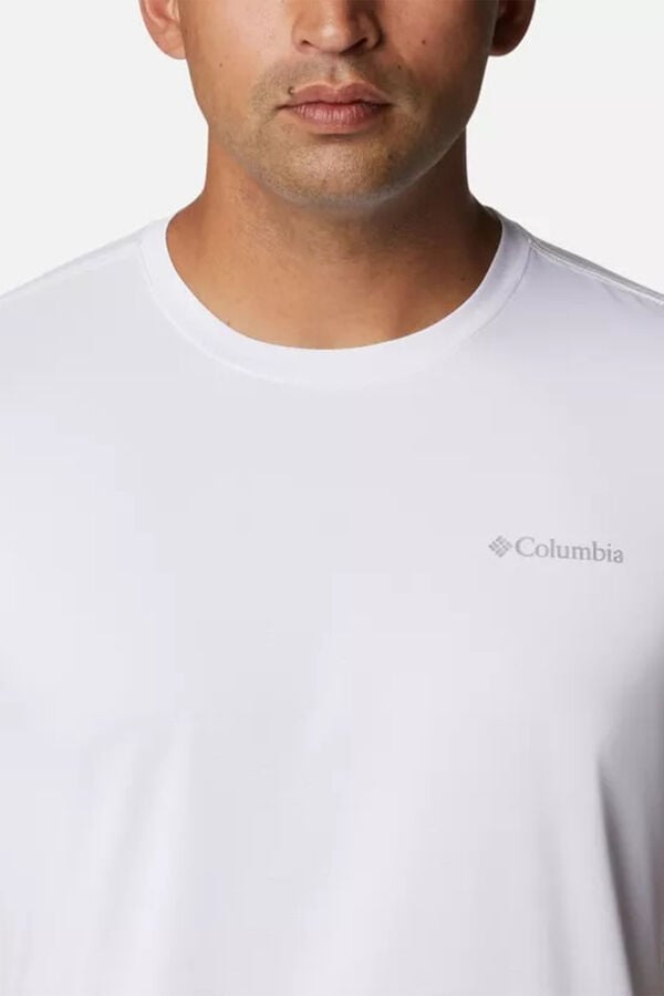 Columbia Camiseta t&eacute;cnica Hike&trade; de Columbia para hombre blanco