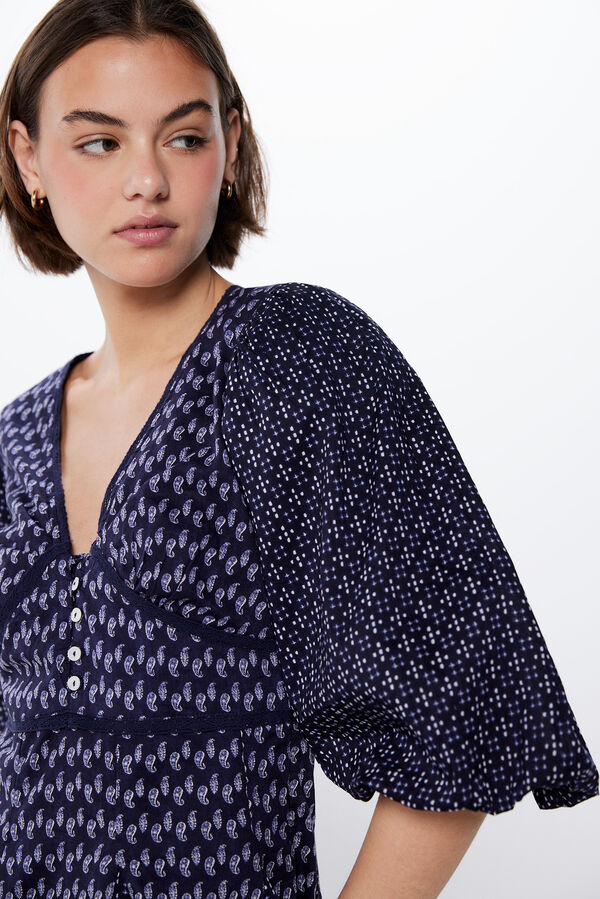 High Spirits Vestido Ocean azul