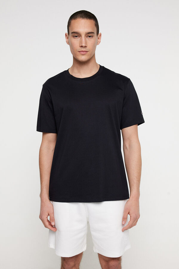 Superdry Bermuda jogger Loose Fit blanco