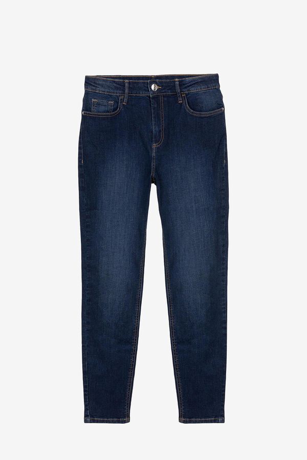 Springfield Jeans Lauren Skinny Cintura Subida azulado