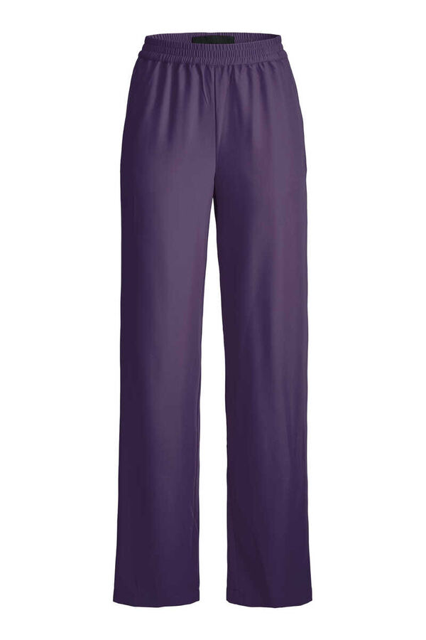 Jack & Jones Pantal&oacute;n fit regular morado/lila