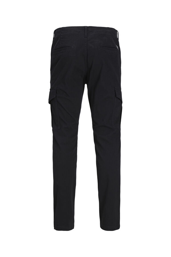 Jack & Jones PLUS Cal&ccedil;as cargo preto