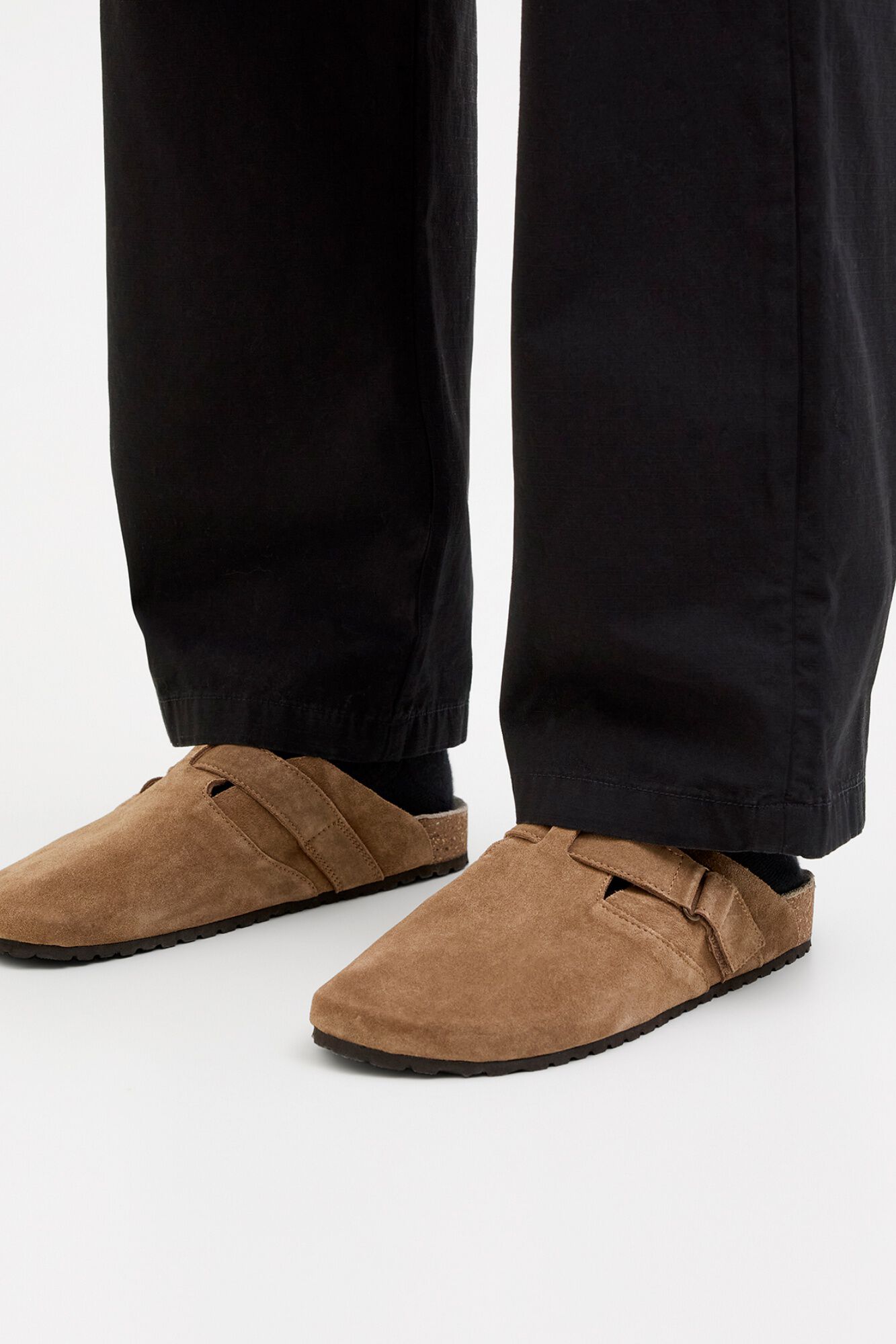 Jack & Jones Zuecos serraje hebilla