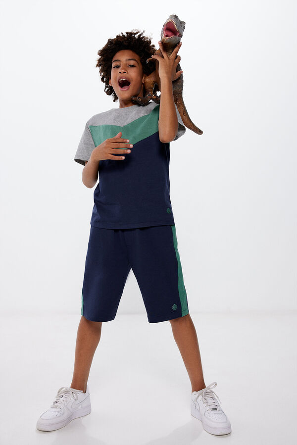 Springfield Kids Bermudas jogger ni&ntilde;o verde