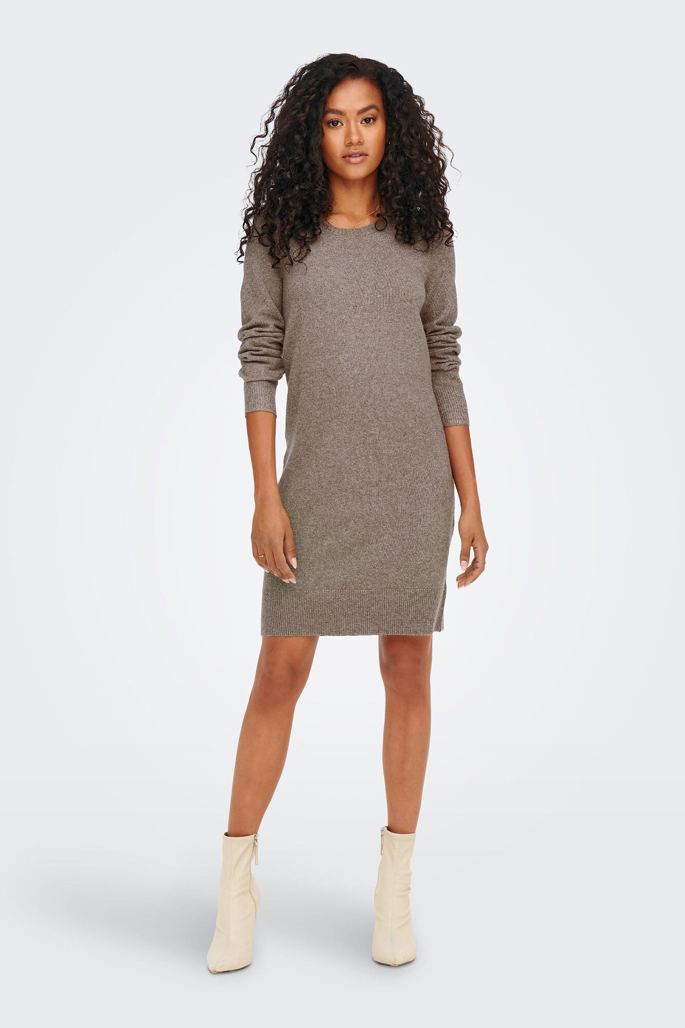 Only Vestido curto de malha