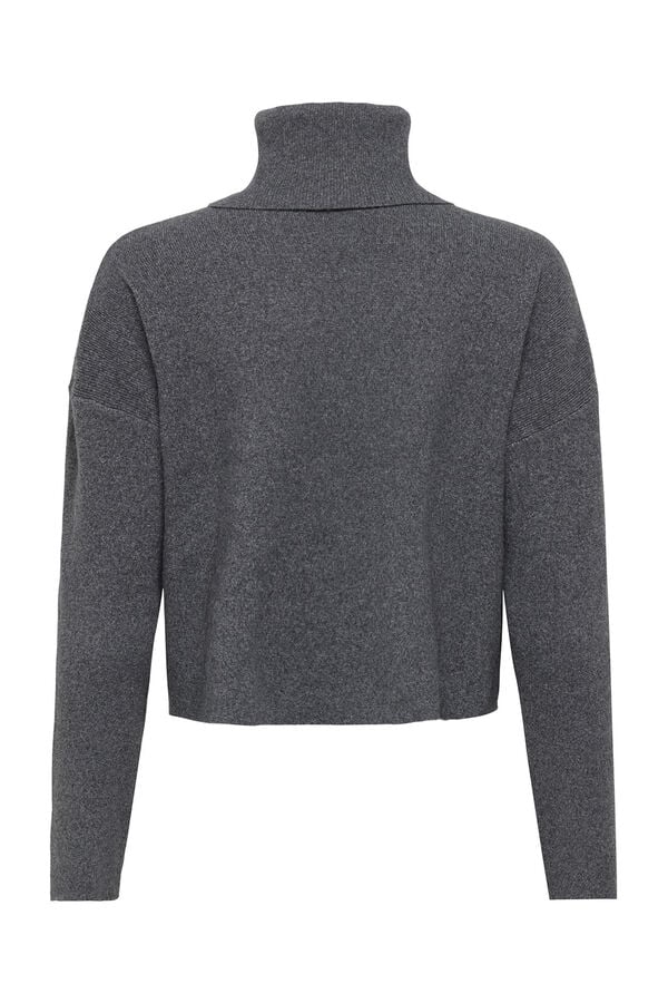 Only Camisola de gola cinzento