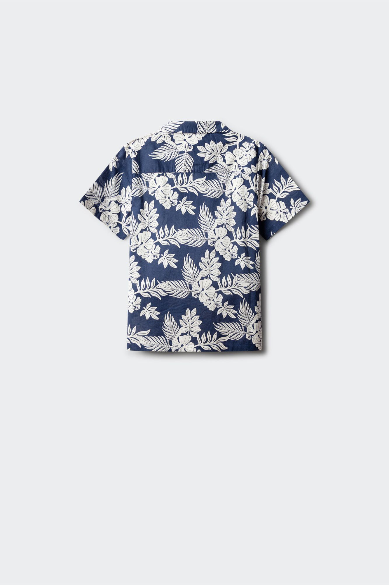 Springfield Kids Camisa manga corta flores azules ni&ntilde;o
