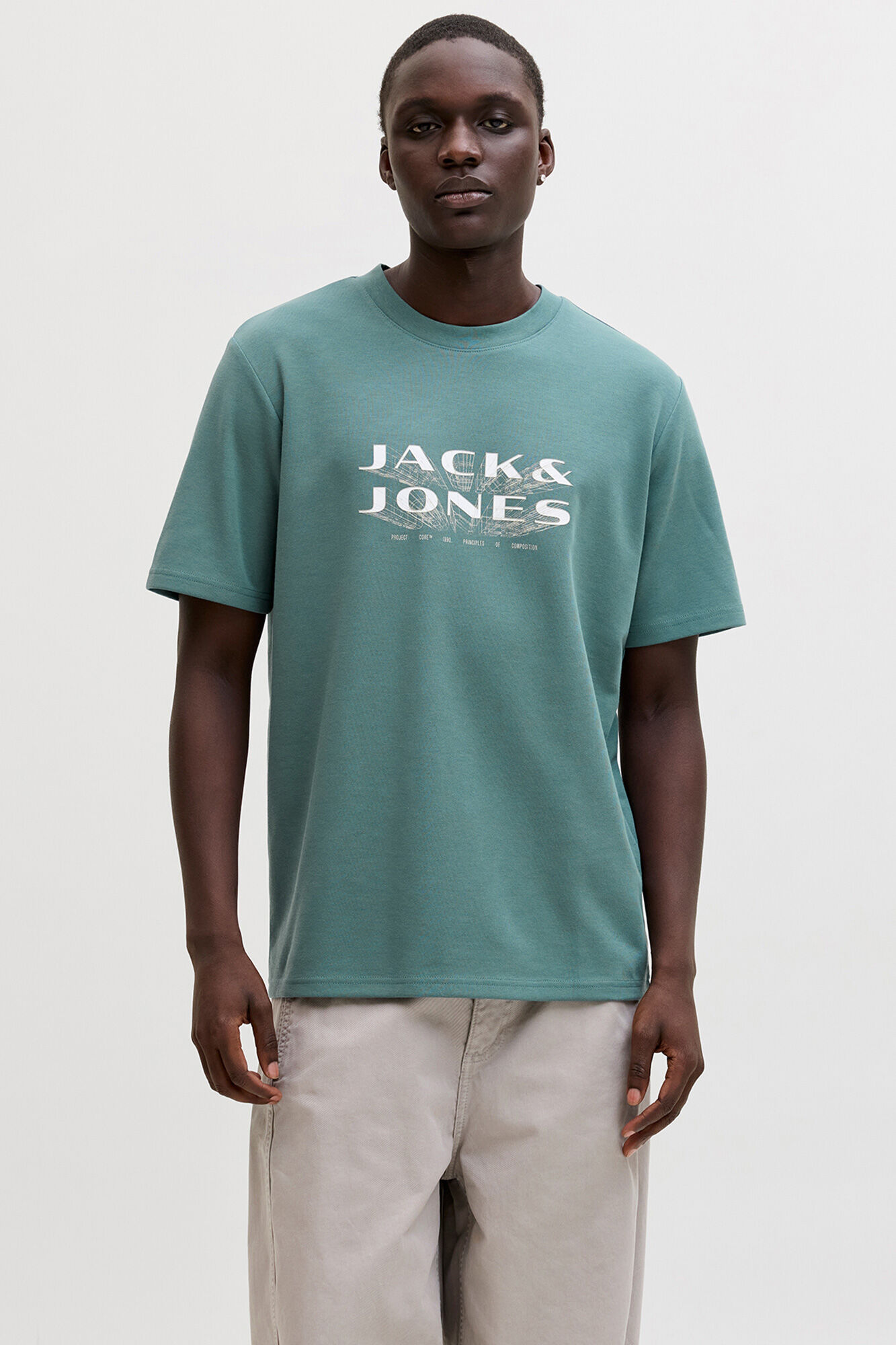 Jack & Jones Camiseta manga corta de algod&oacute;n