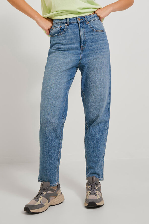 Jack & Jones Jeans mom fit azul