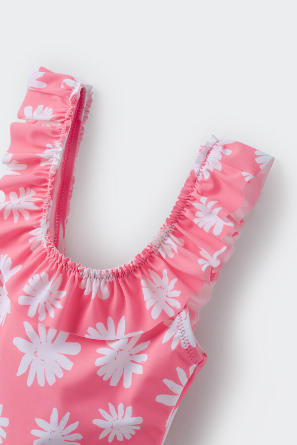 Springfield Kids Fato de banho floral de menina estampado