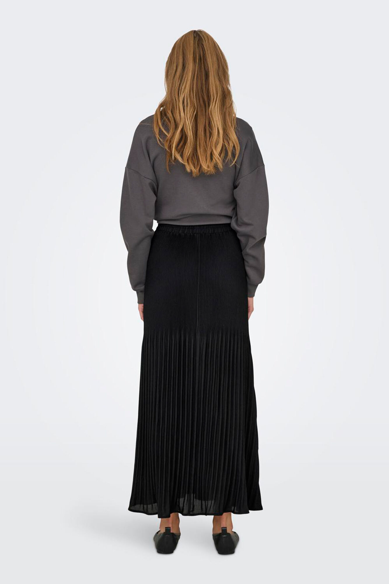 Only Falda larga plisada