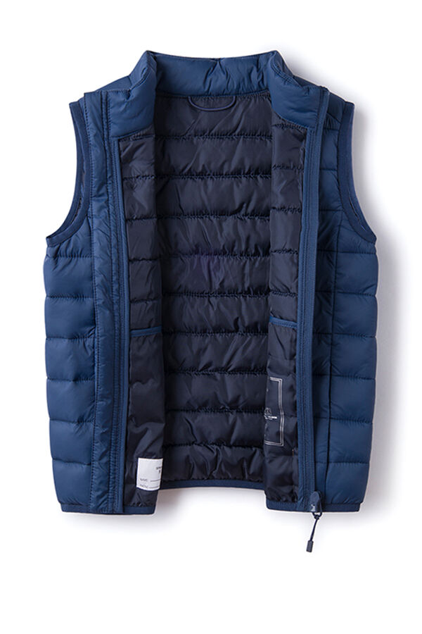 Springfield Kids Colete b&aacute;sico menino azul