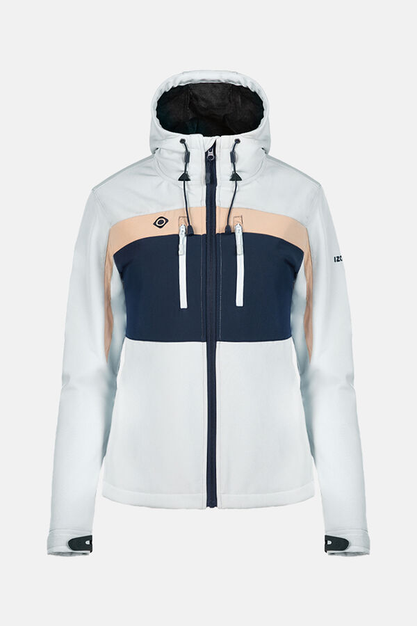 Izas Chaqueta Softshell Cortavientos Con Capucha azul