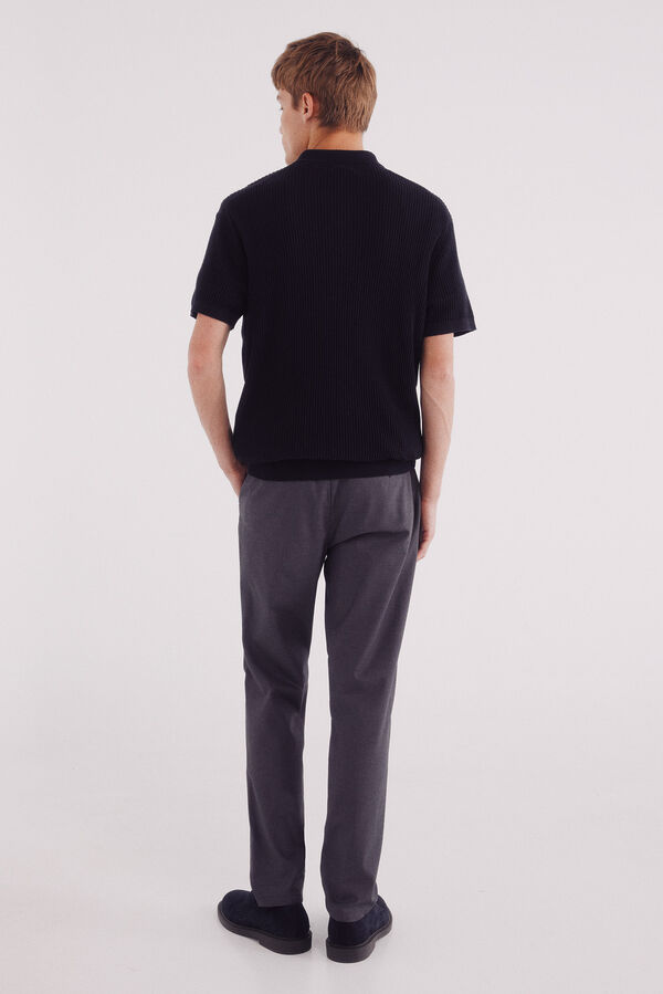 Springfield Pantal&oacute;n chino vestir comfort slim fit gris