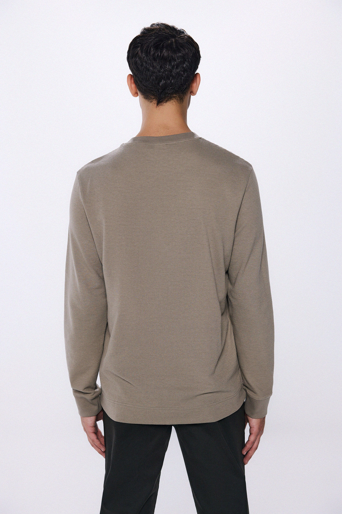 Springfield Camiseta manga larga atabillada pu&ntilde;os