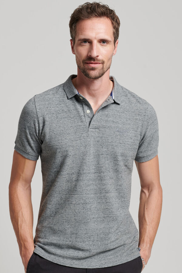 Superdry Classic Piqu&eacute; Polo Superdry gris