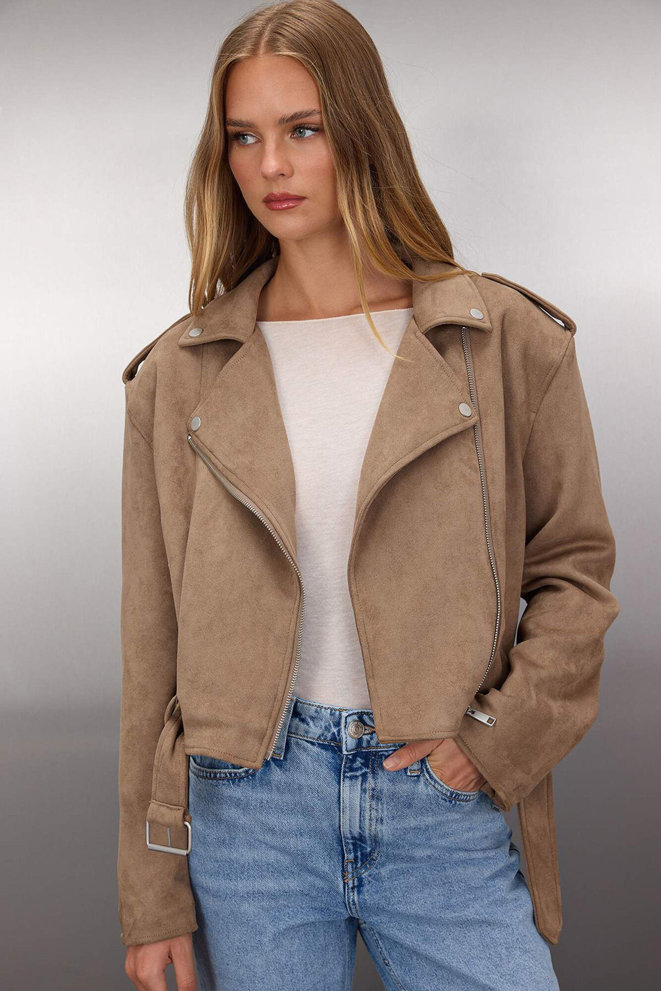 Trendyol Casaco biker