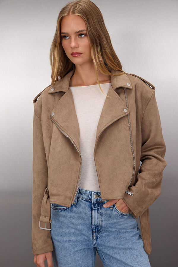 Trendyol Casaco biker cru