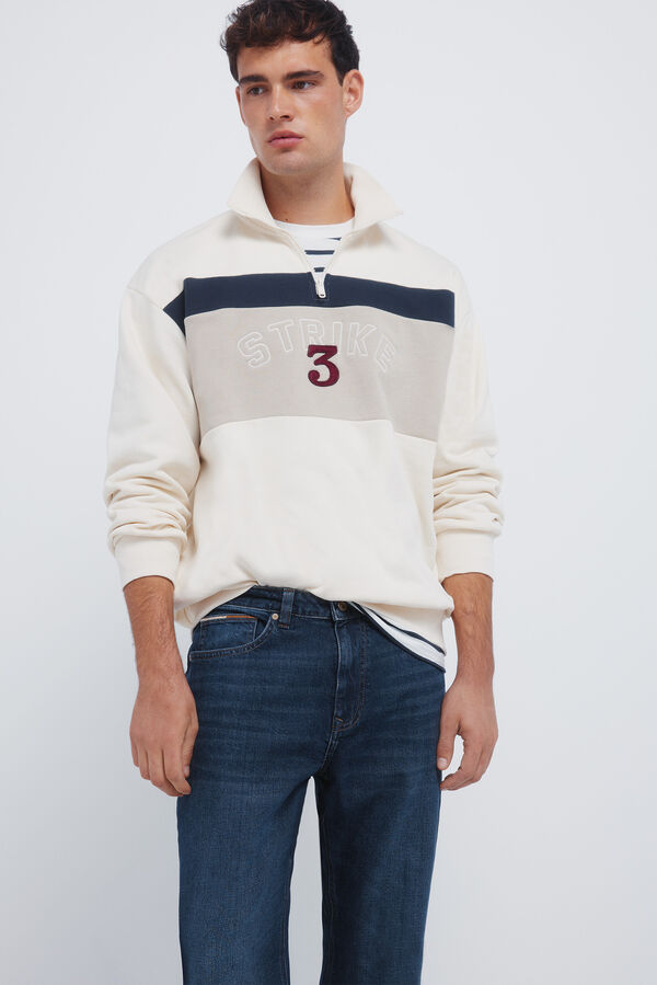 Springfield Jeans lavado oscuro regular fit azul