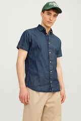 Jack & Jones Camisa vaquera slim fit azul