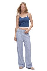 Koton Cal&ccedil;a comprida larga azul