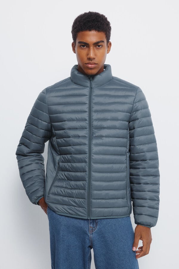 Springfield Chaqueta acolchada verde