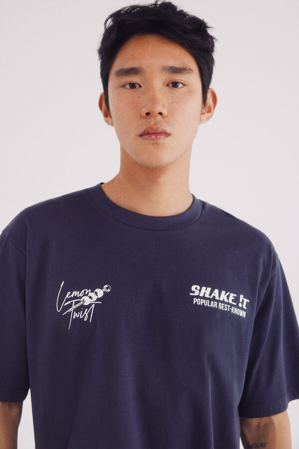 Springfield Camiseta shake it azul